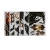 Indoor Outdoor Holiday Decorations 6Pcs Halloween Window Stickers, Ghost Pumpkin Grim Reaper Wall Decals, Large Decorative Scene Murals