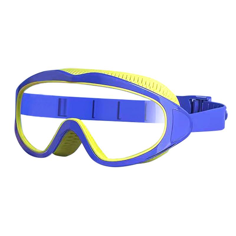 Ruihe RH2110 Kids' Waterproof Anti-Fog Swimming & Diving Goggles with Swim Cap