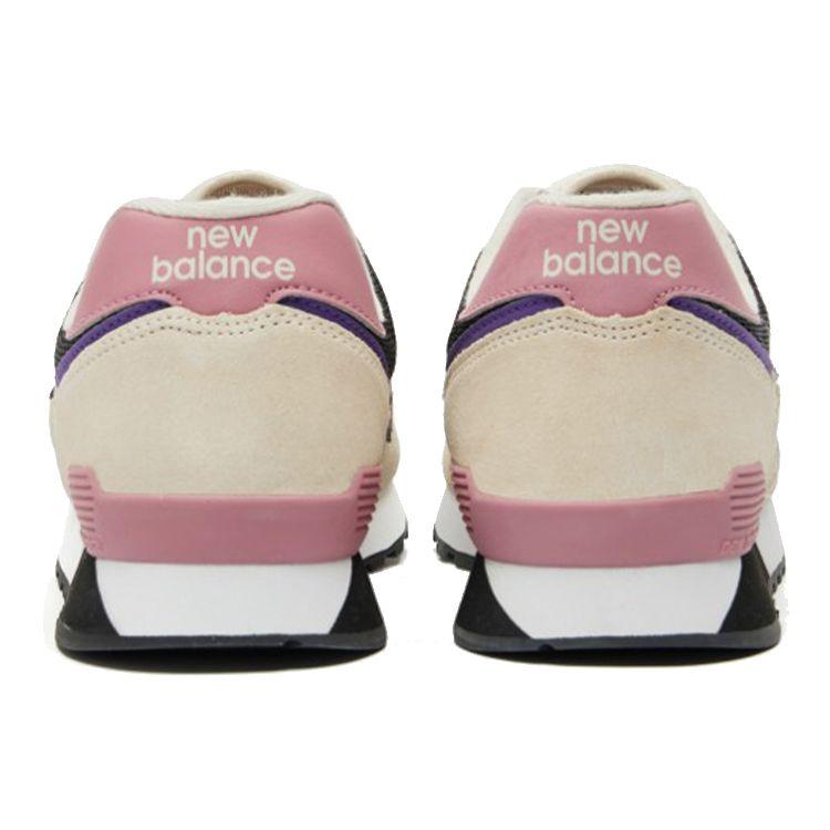 New Balance NB 446 Comfortable Daily Mesh Low-Top Running Shoes Unisex Sneaker Off-White Pink U446GC1