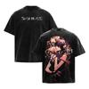 SPY×FAMILY Printed T Shirt Yor Forger Anime Tshirt Men's Unisex Clothing Vintage Washed T-shirt Short Sleeve Cotton Tee Tops