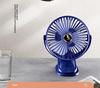 Mini USB Wiederaufladbarer Clip-On Tischventilator für Studentenwohnheime und Zuhause