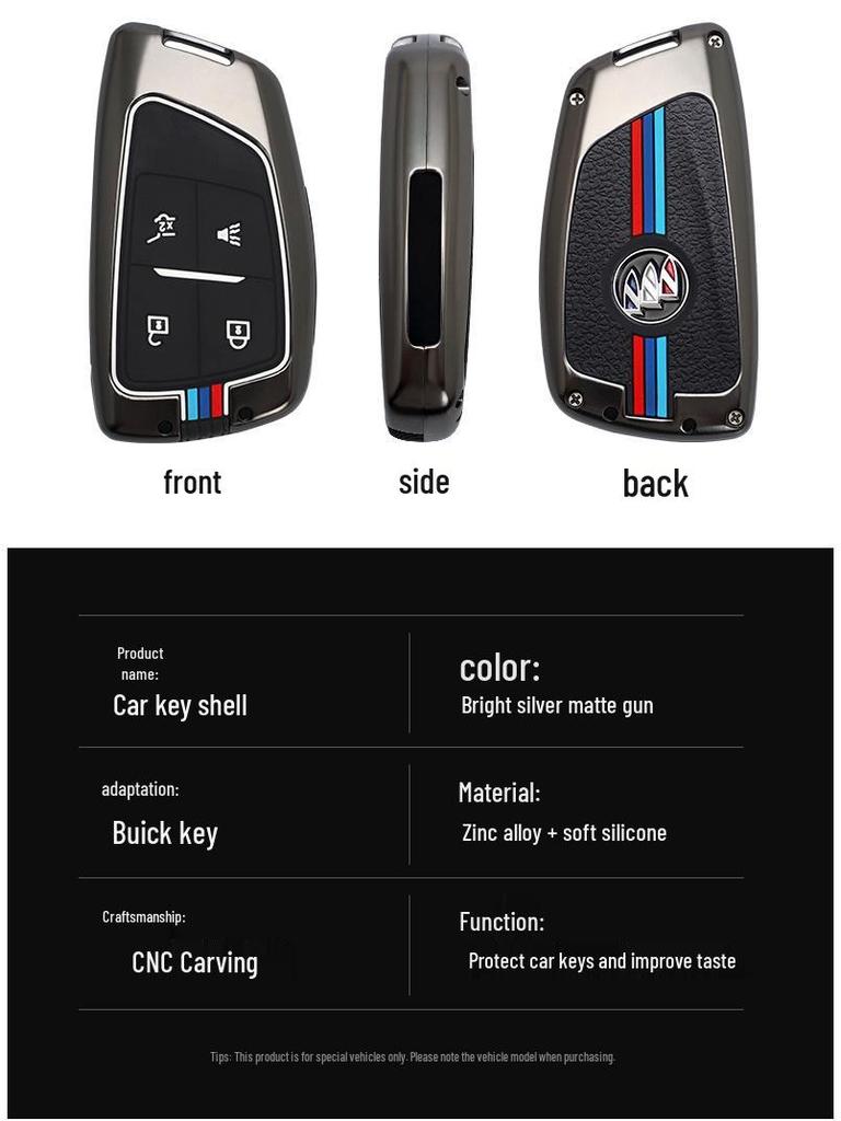 Buick Envision Key Case: Fits 20 Models, Includes Avenir Edition, High-End Protection Shell with Buckle