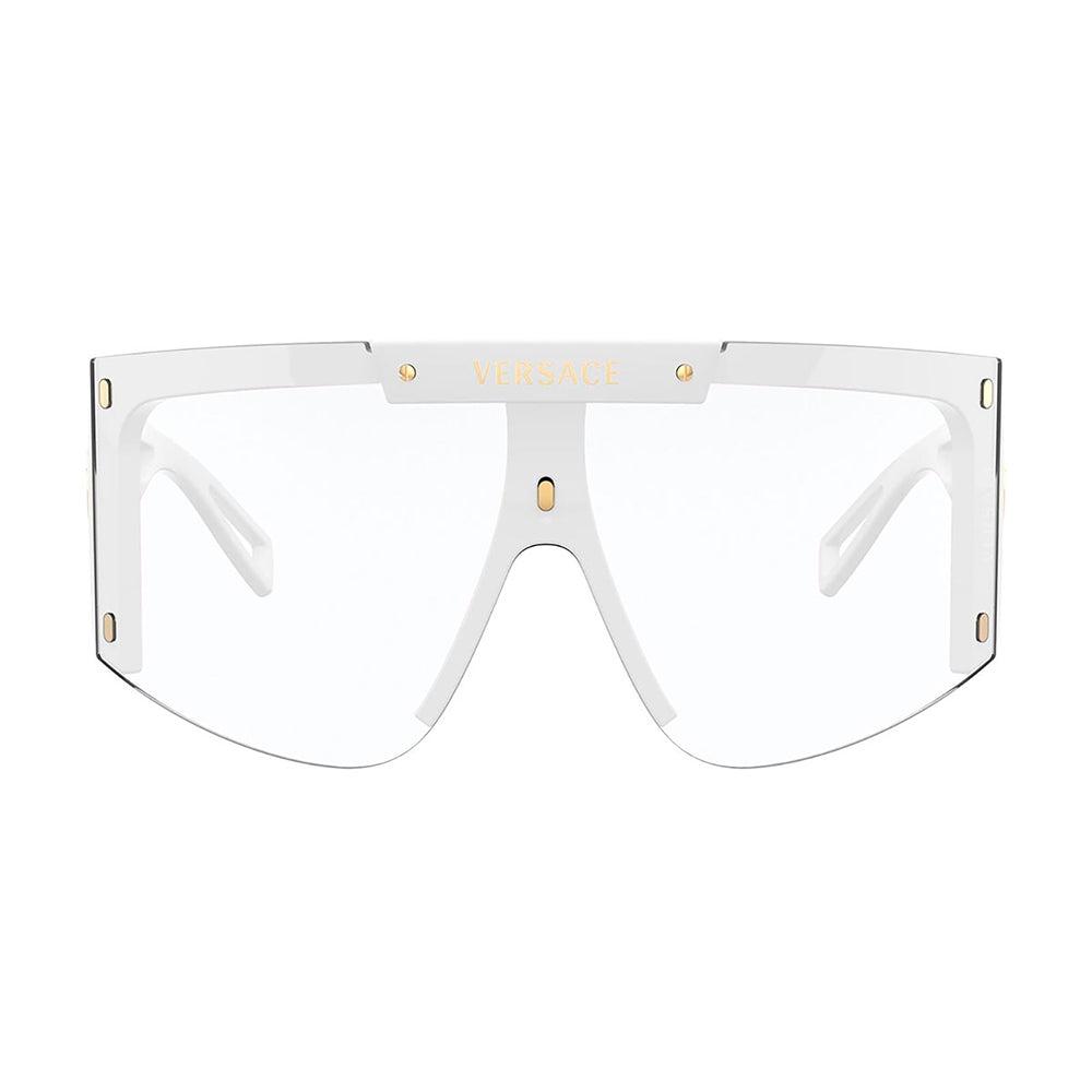 

Versace VE 4393 401 1W Женские солнцезащитные очки-щит белый