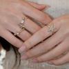 Zircon Star Ring: Fashionable Japanese-Korean Style for Women, Versatile Cool Sweet Index Finger Jewelry