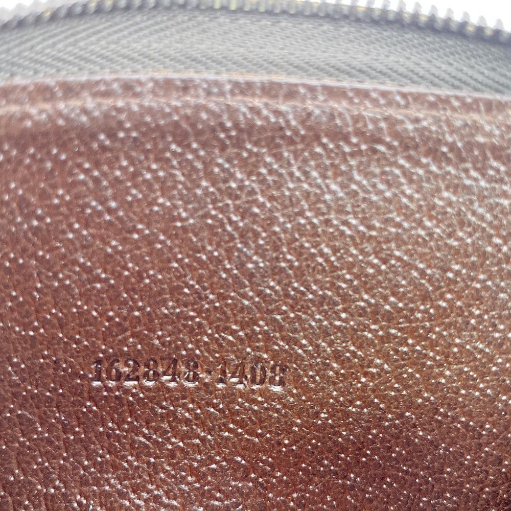 GUCCI 162848 Coin Pocket GG campus canvas Coin case Brown canvas Used
