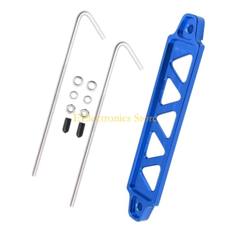 B03C Reliable Battery Tie Down set Strong Battery Hold Down Set Easy to Use Battery Mount Metal for Car Battery Mounting