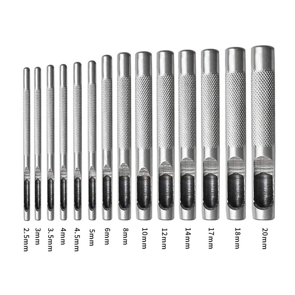 1Pcs DIY Accessories Leather Eyelets Mold Carbon Steel Grommet Installation Tool