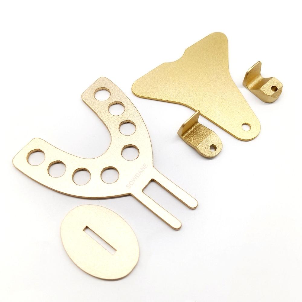 1 set Dental Tray Dental Anterior Jig set Lucia Jig Set Aluminium Alloy Dental Lab Impression Trays to Achieve centric relation