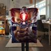 1 Stück ThunderCats Print Flanelldecke, Hohe Qualität für alle Jahreszeiten, Heimdekoration, Wärme und Komfort, Perfekt für Weihnachtsgeschenke