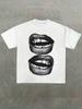 Grill Lips Funny Graphic Unisex T-Shirts