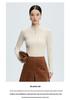 Women's Chinese Style Cashmere Wool Sweater with Frog Buttons - Autumn/Winter 2024