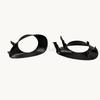 Car LED Fog Lights Fog Lamp For Toyota Yaris 2006 2007 2008 Harness Wiring Cover Grille Halogen Angel eyes DRL