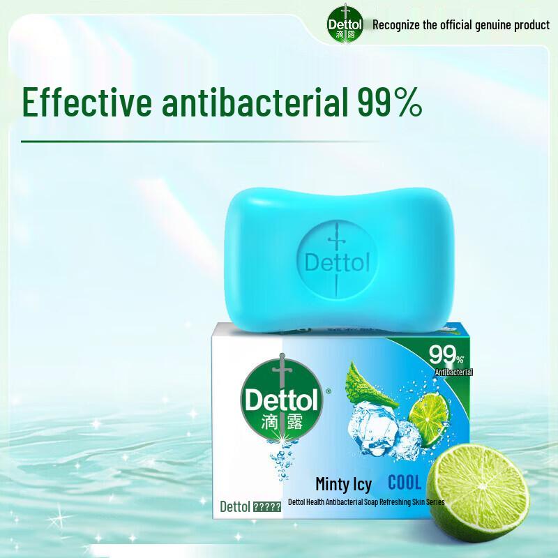 Dettol Antibacterial Hand Soap - Mint Cool (6-Pack)