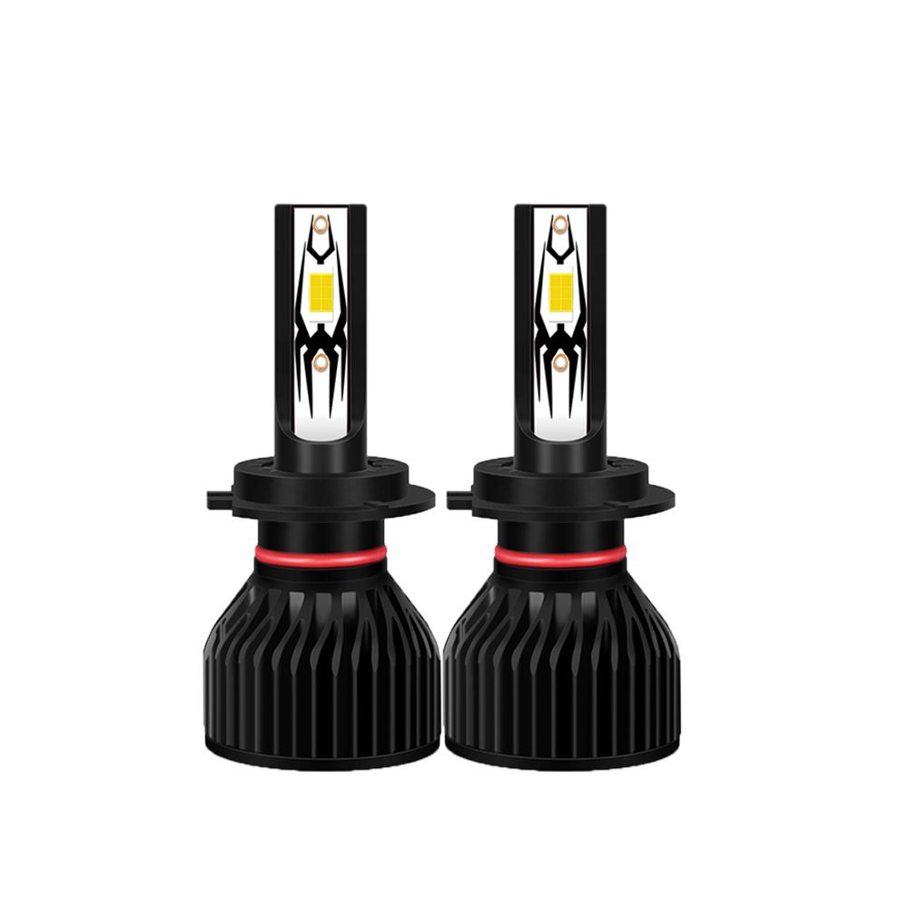 H7 High low beam TOP Best LED Auto Bulbs Canbus Led Headlight CSP 3570 chips 6000K Car Headlight High Power 150W 12V Bulbs