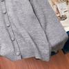 Navava Long Sleeve Knit Cardigan Flower Embroidery Lace Nk2586