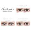 Conjunto de 2 caixas lentes chus 1 dia 10 peças por caixa. Produzido por Yuko Sugamoto. PWR -2.25 / COR Marrom Claro.