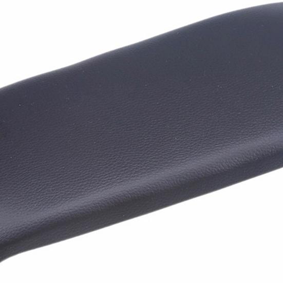 Armlehnen-Sitzbox, verschleißfest, feiner Bezug, weiche Autoverarbeitung, schwarze Armlehnen-Konsolendeckelabdeckung 4B0864245AG/8E0864245P/4B0864245AL