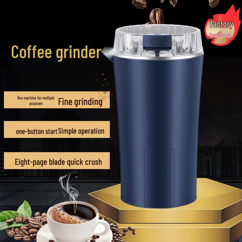 Krusher 110V Coffee Grinder: Fine Grinder for Grains, Cereals, and Medicinal Materials.