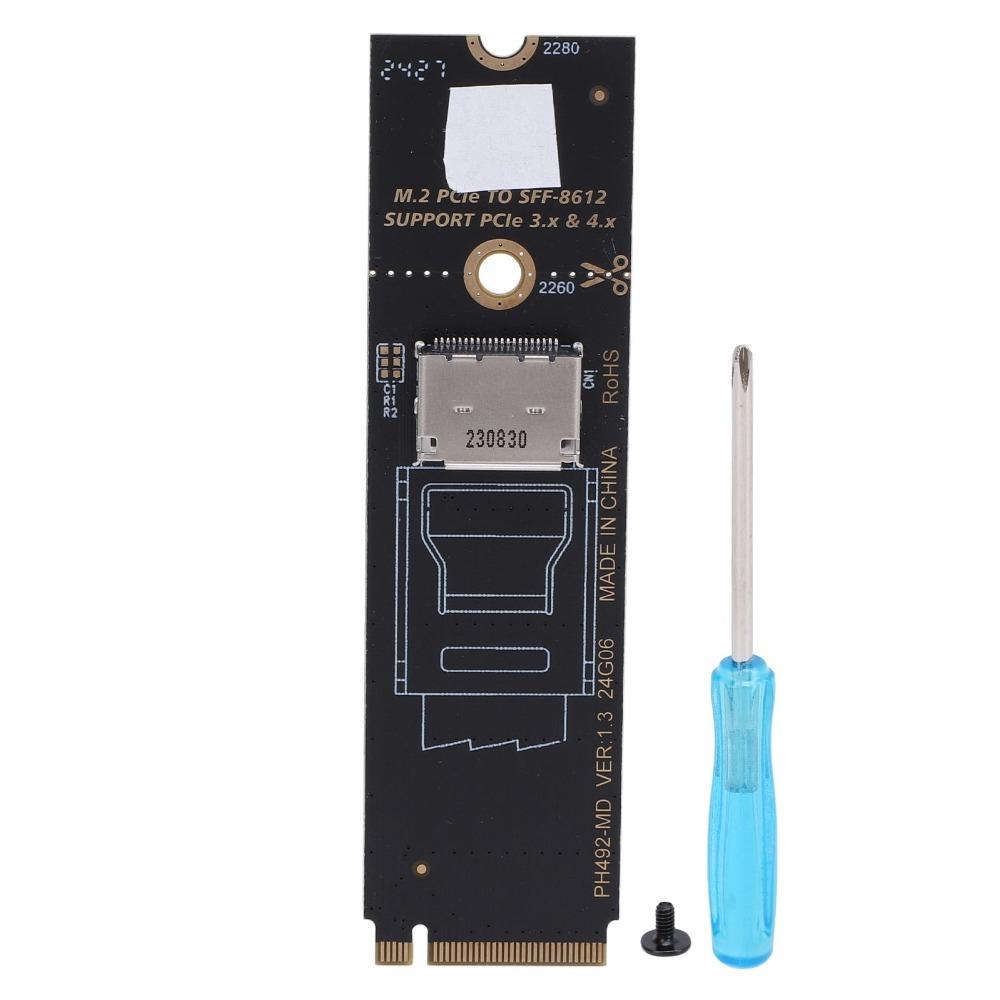 

4i Interface M.2 To Oculink SFF 8612 Adapter Portable PCIe NVMe Converter Card Server