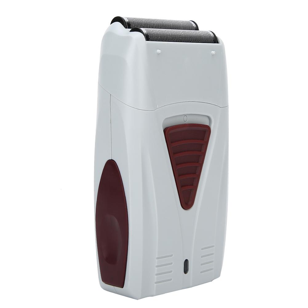 USB Rechargeable Reciprocating Electric Shaver Beard Trimmer for Razor Tool Grey