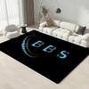 Auto B BBS Floor Mat Eco Friendly Flannel Doormat Non Slip Odorless Soft Short Plush Indoor Floor Rug
