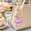 Ornaments Mushroom Keychain Colorful Bag Hanging Pendant Creative Mushroom Pendant  Backpack Charm