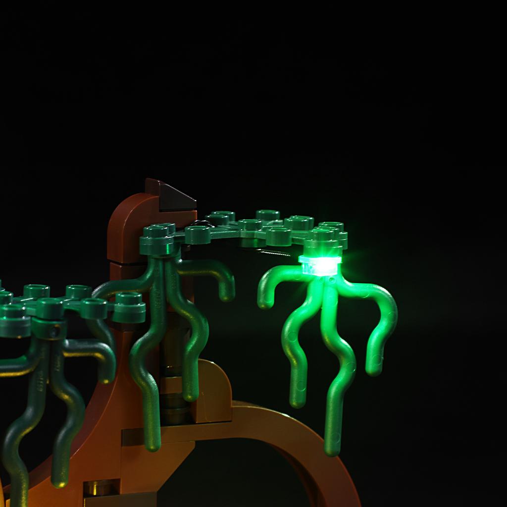 DIY LED Lighting Kit For LEGO Star Wars 75330 Dagobah Jedi Training Diorama Building Block Toys Decoration Adjustable Lighting Accessories