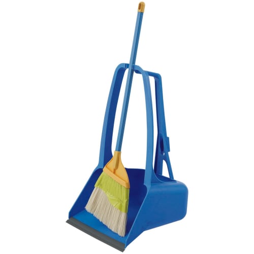 Yamazaki Sangyo CONDOR Urban Dustpan, Large Capacity, Water Removal, Eco Mark Certified, 33.7cm W x 32.6cm D x 53.2cm H, Product Number 200375, DS882-