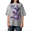 2026 Estate Olivia Rodrigo GUTS Maglietta Unisex Organica Oversize a Collo Alto Y2K Pop Grafica Traspirante Nessuna Sensazione di Soffocamento nella Calda Estate