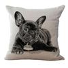 Federa in Lino Cartone Animato Bambini Piccolo Animale Copricuscino Schienale Federa Quadrata Gushen Cuscino Decorativo