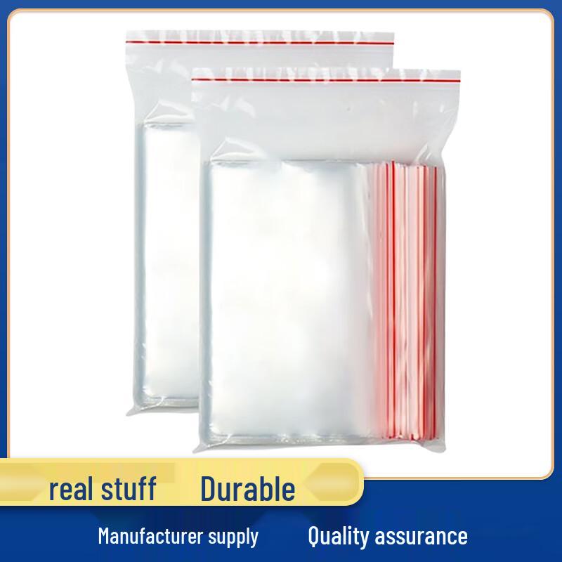 Lukun Large Thick Transparent Self-Sealing Storage Bags