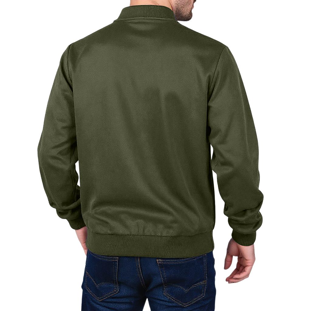 Men's Relaxed-Fit Casual Jacket Long-Sleeve Outerwear