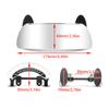 Fit for R1200GS R1250GS Universal Motorcycle Scootor Windscreen 180+ Degree Blind Spot Mirror Wide Angle Rearview Mirror