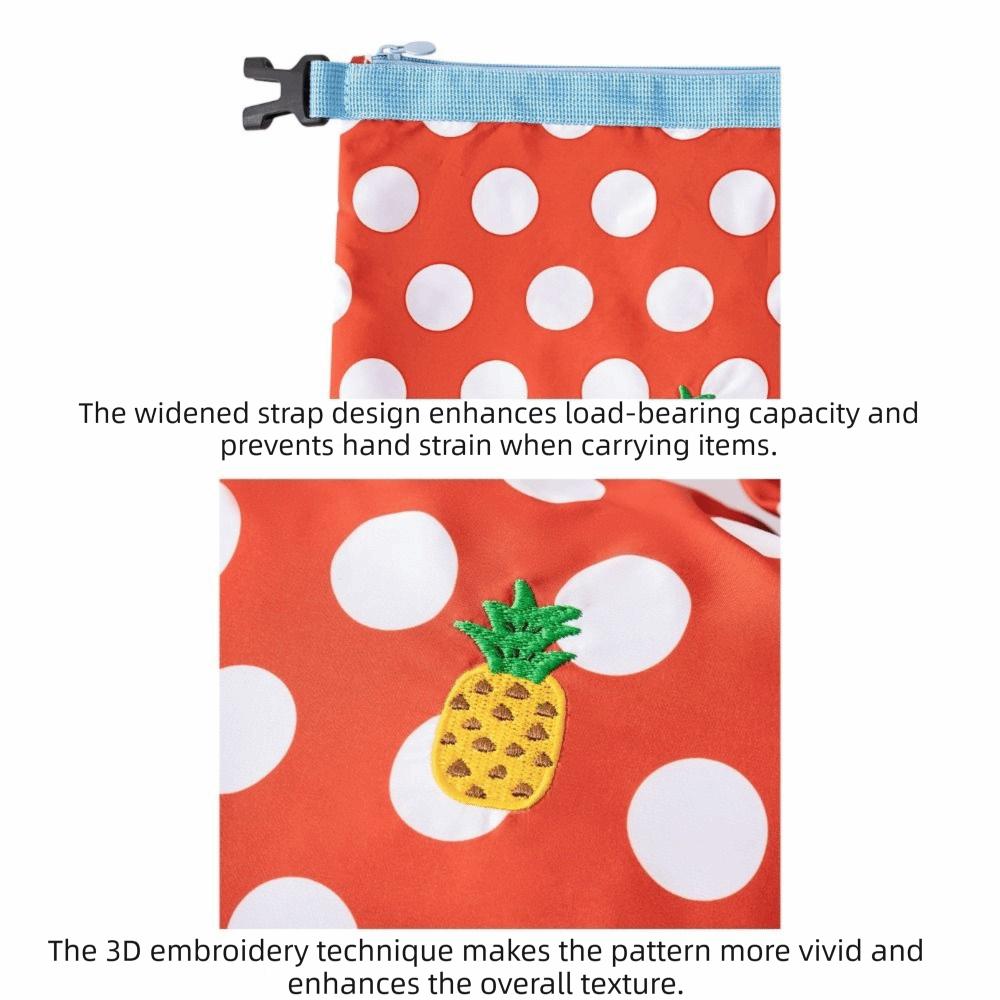 Large Capacity Lunch Box Bag Foldable Food Thermal Handbag Insulated Tote Bag  Outdoor