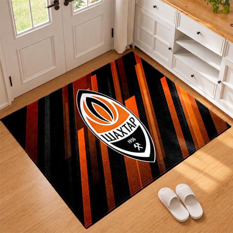 FC Shakhtar Donetsk Vloerkleed Deurmat voor Woonkamer of Slaapkamer Beschermmat Onder Stoel Kantoor Decoratie Kerstcadeau Verjaardagscadeau