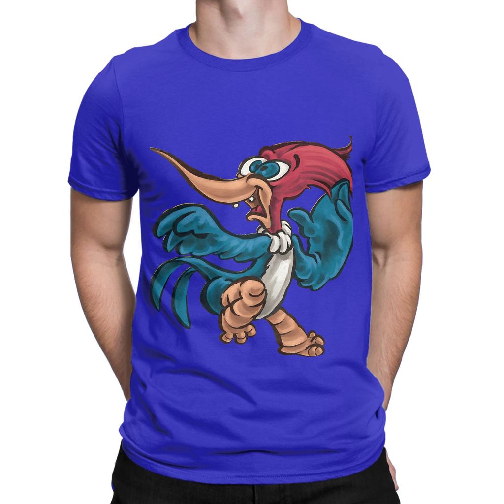 Holzig Neuheit 100 Baumwolle T-Shirt Woody Woodpecker Oberteile T-Shirts Für Unisex