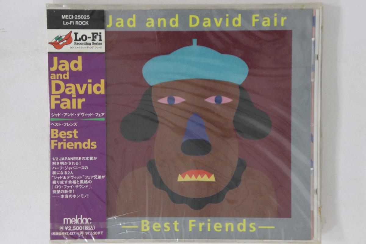 

CD JAD & DAVID FAIR - Best Friends MECI25025PROMO MELDAC 1995 Japan Obi Rock Used