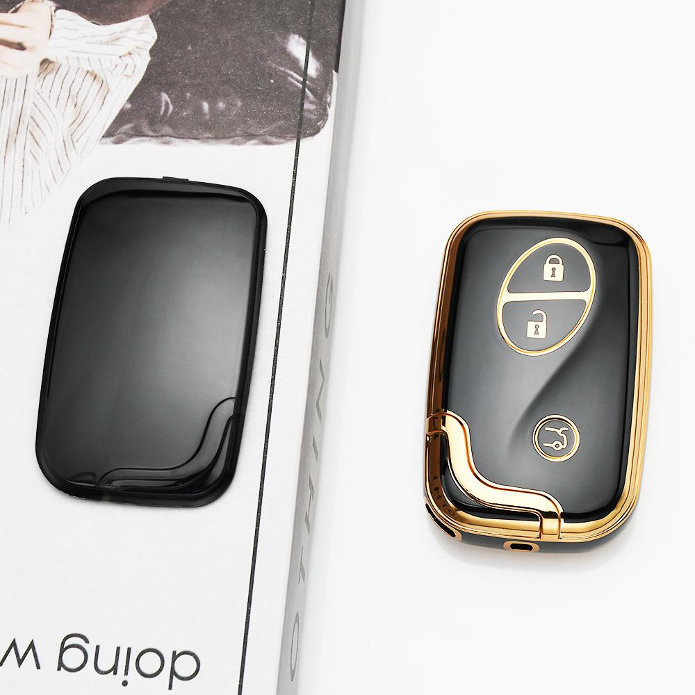For Lexus CT200h ES 300h IS250 GX400 RX270 RX450h RX350 LX570 3 4 Buttons TPU Protection Case Key Cover Fob