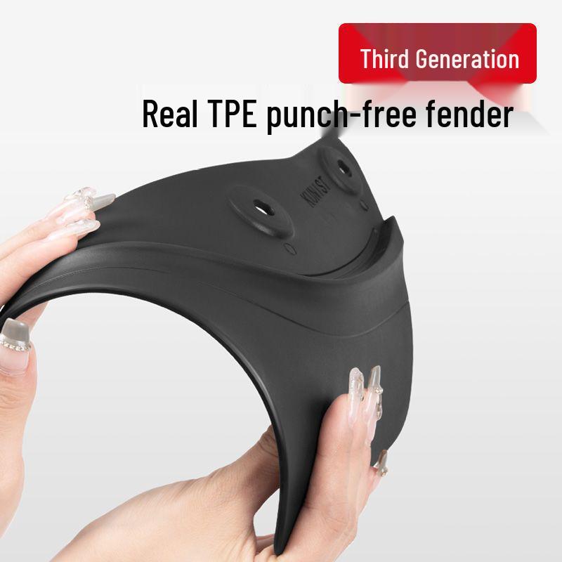 Tesla Model 3/Y Mudguards: No Drilling Needed, Protects Front & Rear Tires