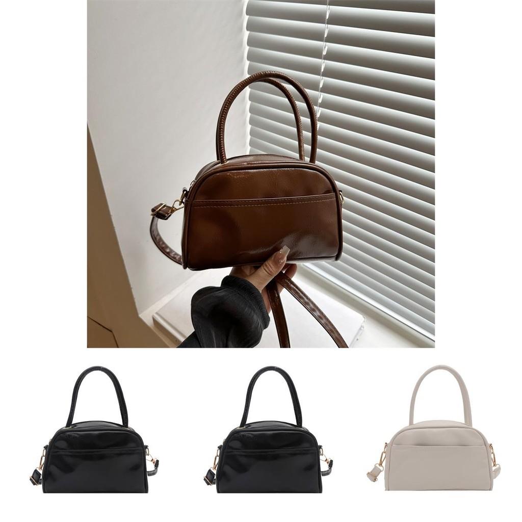 Minimalist Pu Small Shoulder Bag With Solid Color Design For Daily Casual Use