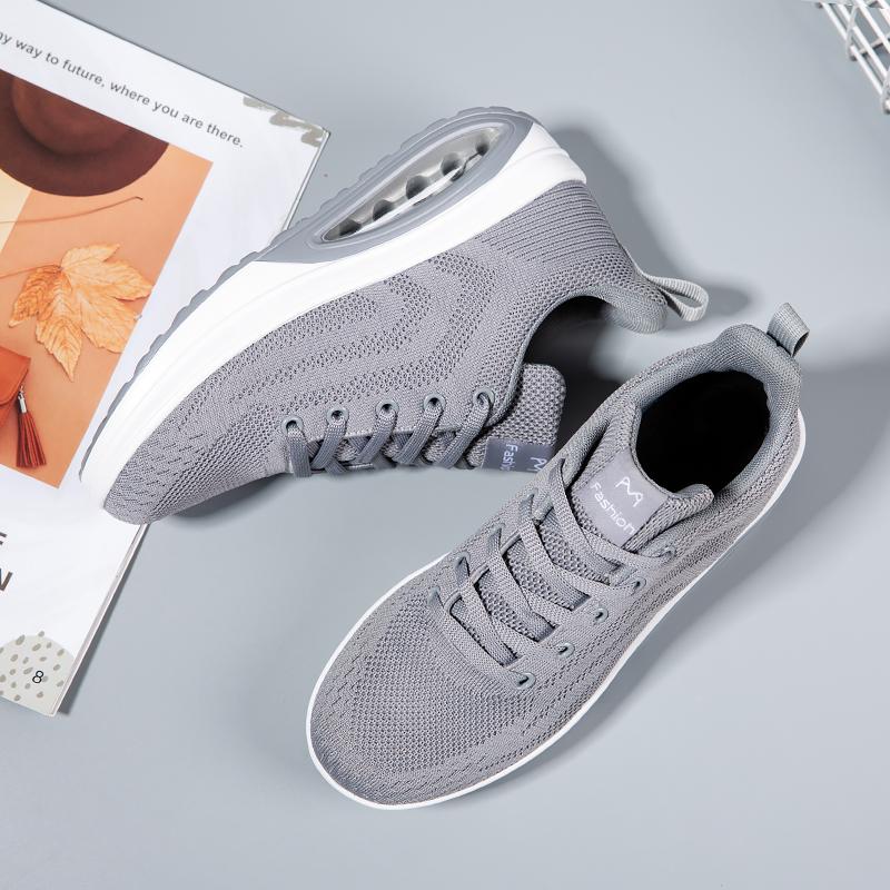 

HOHO FAIR Женская обувь женская летняя дышащая повседневная вулканизированная обувь женская спортивная обувь на толстой подошве 41 серый