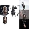 Stylish Black Myth Wukong Pendant Necklace For Men And Women Trendy Fashion Accessory