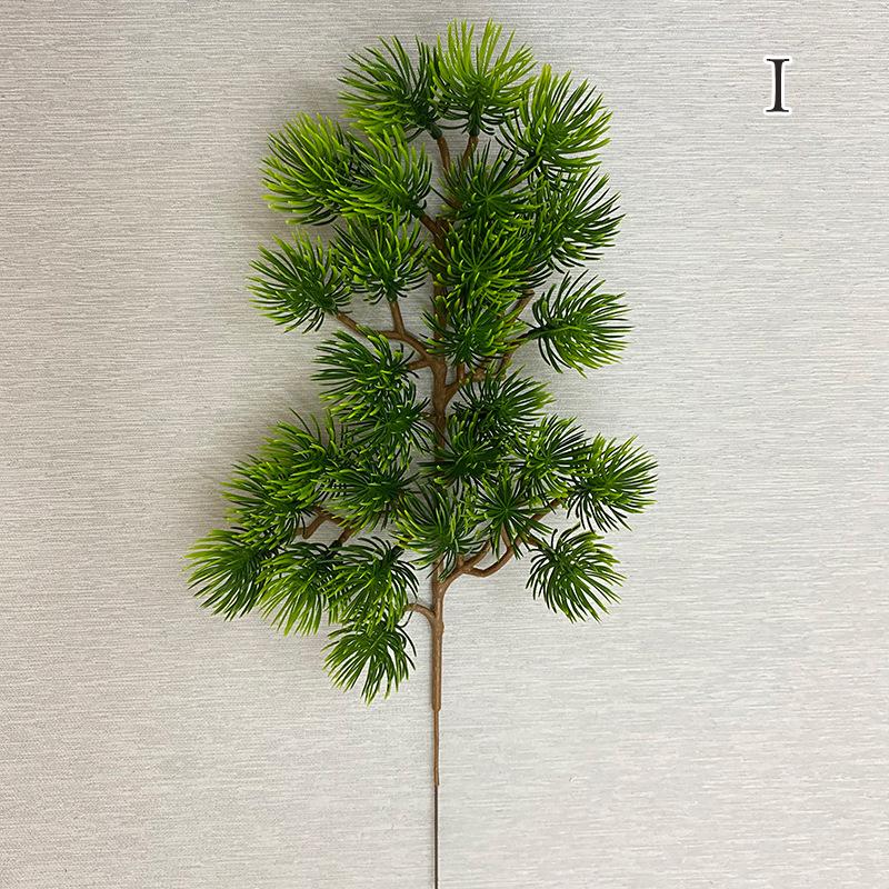 Hot Sale 1Pc Plastic Fake Artificial Pine Cypress Plant Bonsai Desktop Garden Plastic Tree Branch Home Office Decor