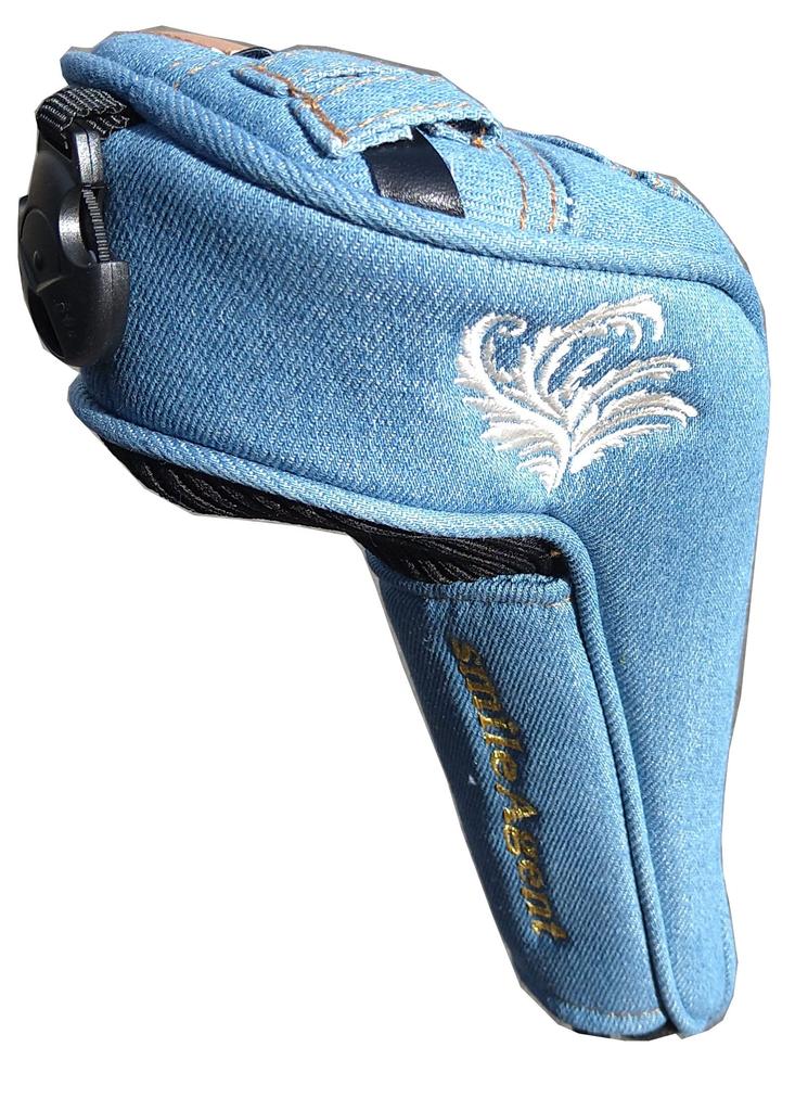 Denim Golf Head Cover for Utility Blue (Blue)