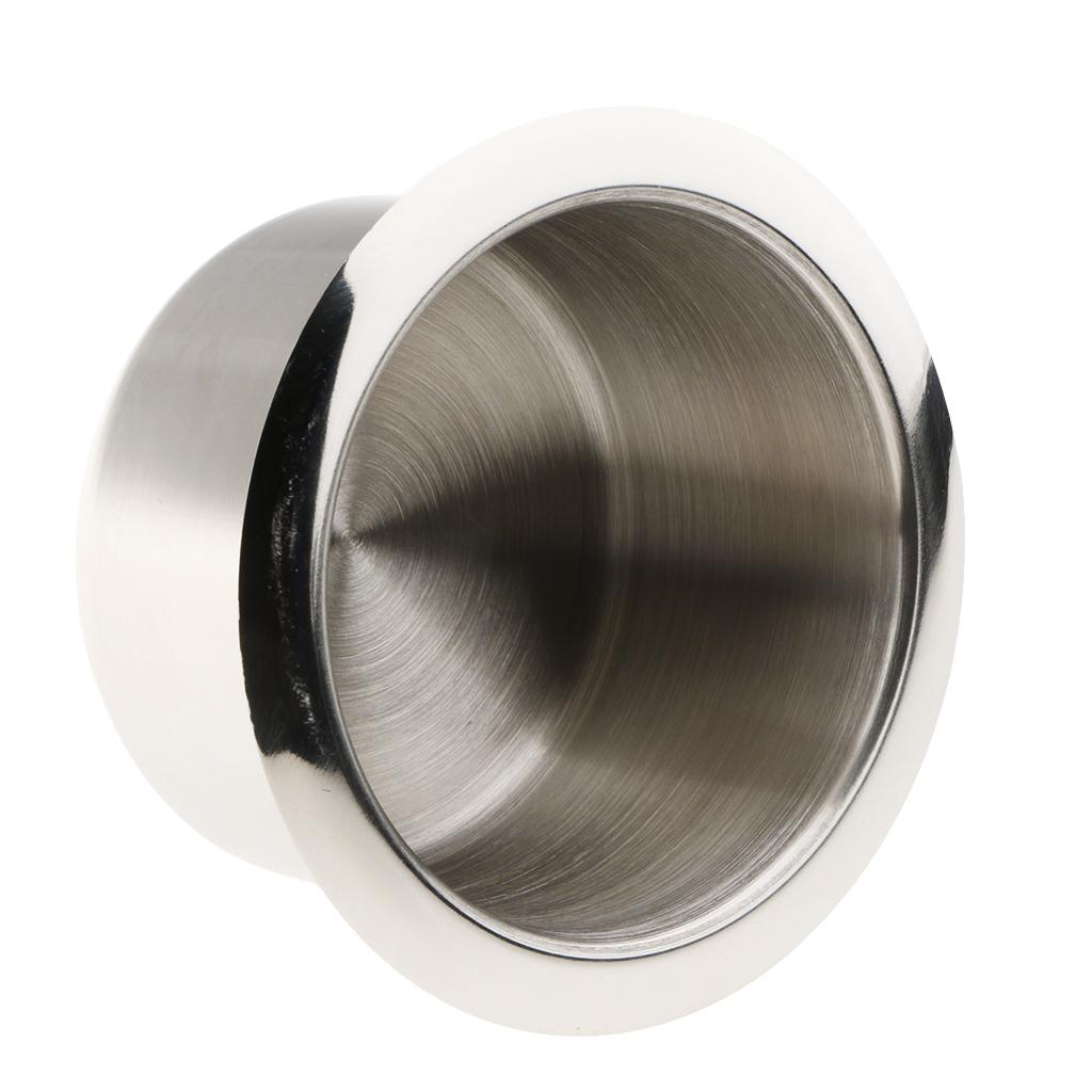 High Quality Marine Boat RV Cup Drink Holder Base Polished Height: 55mm/2.17''