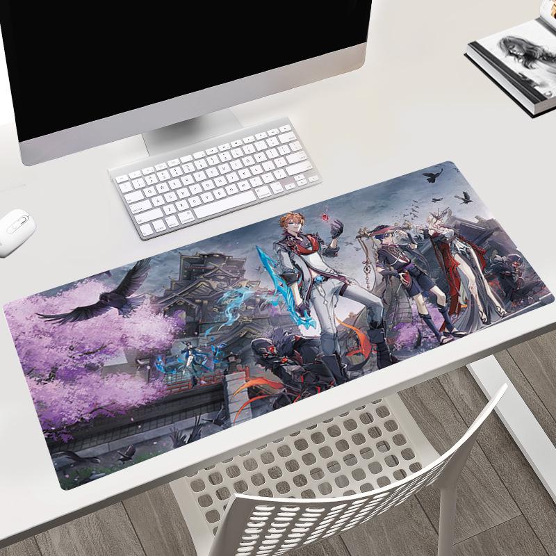 Genshin Impact Large Anime Gaming Mouse Desk Pad