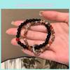 Chic Vintage Peace Bead Bracelet Summer 2024 Trendy Unisex Ethnic Jewelry