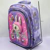 School bag new cute 16 inch la bubu middle and large class children's backpack cute cartoon boys and girls backpack