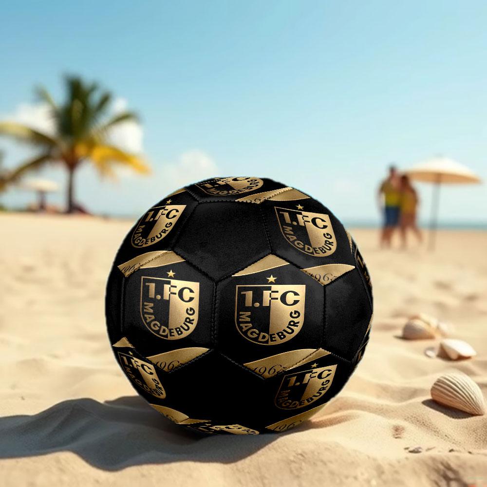 1 pz 1 FC Magdeburg Pallone da Calcio Taglia 5 Pallone da Calcetto Indoor alla Moda Colorato Gioco in Cortile - Ottimo Regalo per Appassionati di Sport HE2
