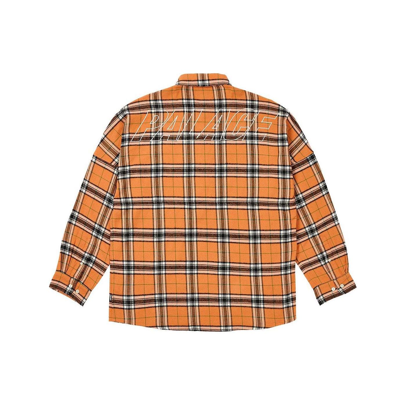 

Palace Рубашка из яка персикового цвета унисекс, топы оранжевые P26SHT019 M